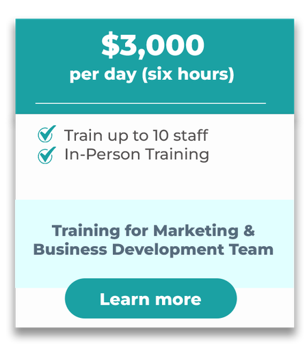 Training for Marketing and Business Development