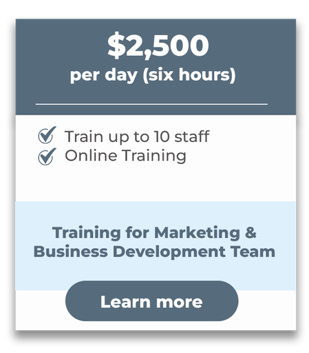 Training for Marketing and Dusiness Development Team(Per Day/6hours)